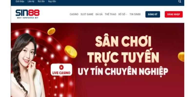 Sin88 có dịch vụ tốt nhất, đảm bảo cho người chơi một trải nghiệm tuyệt vời