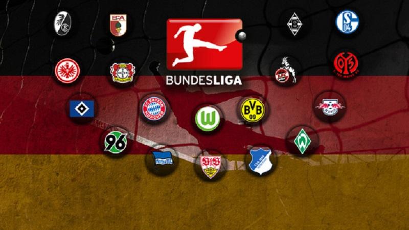 Bundesliga với sự góp mặt của 18 câu lạc bộ hàng đầu nước Đức